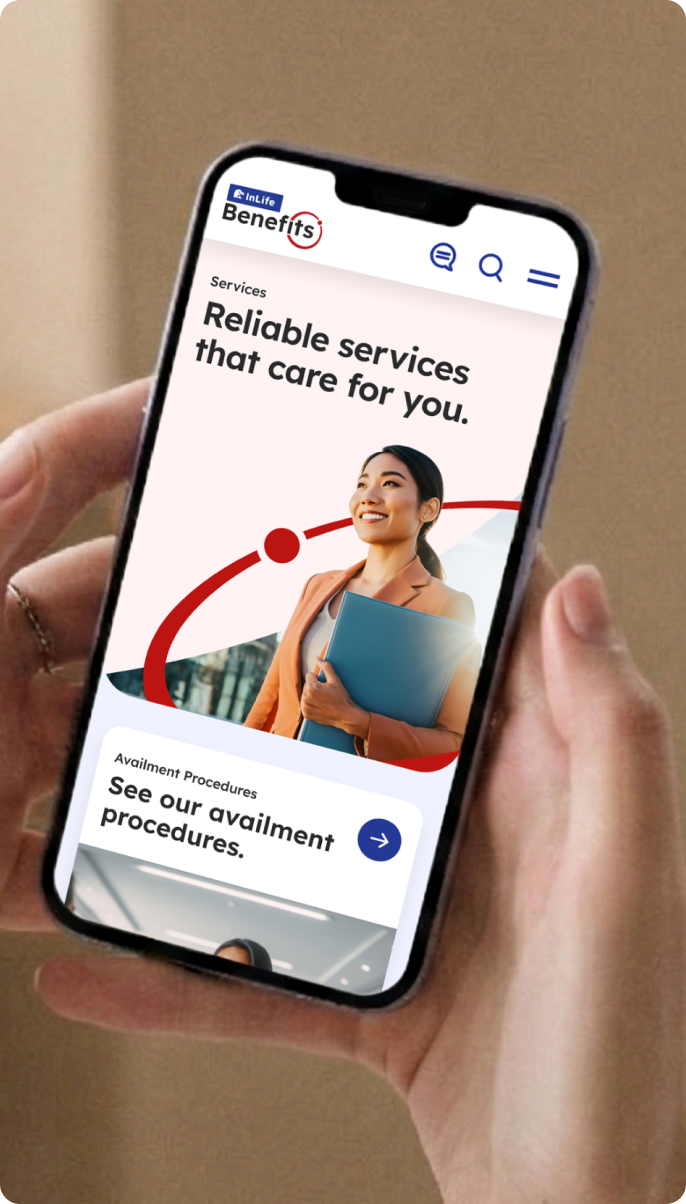 InLife Benefits on iPhone